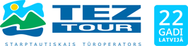 Logo - Tez TOUR 22 gadi