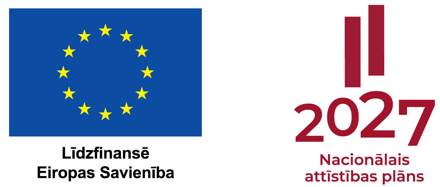 Līdzfinansē Eiropas Savienība un Nacionālais attīstības plāns 2027